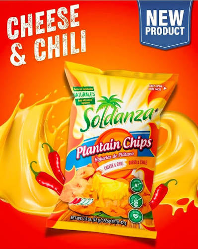 Soldanza Plantain Cheese & Chilli