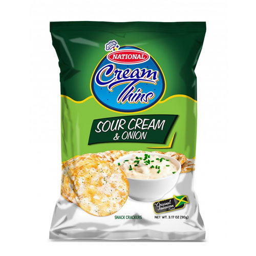 Cream Thins- Sour Cream& Onion